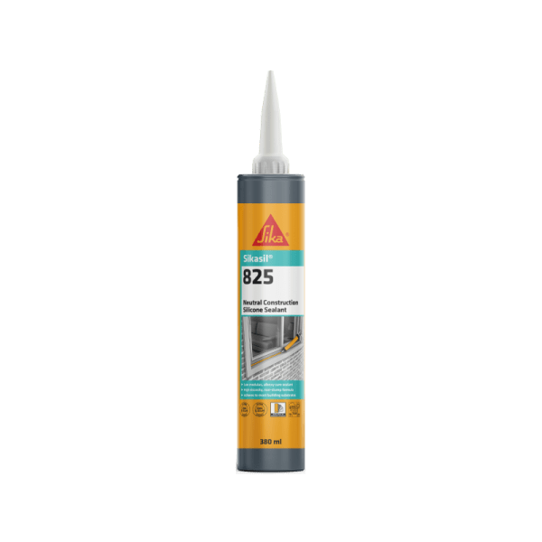 Sikasil 825 Low Modulus Silicone Sealant 380ml