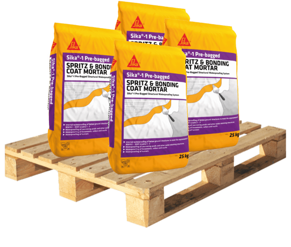 Sika 1 Pre Bagged Spritz And Bonding Coat Mortar